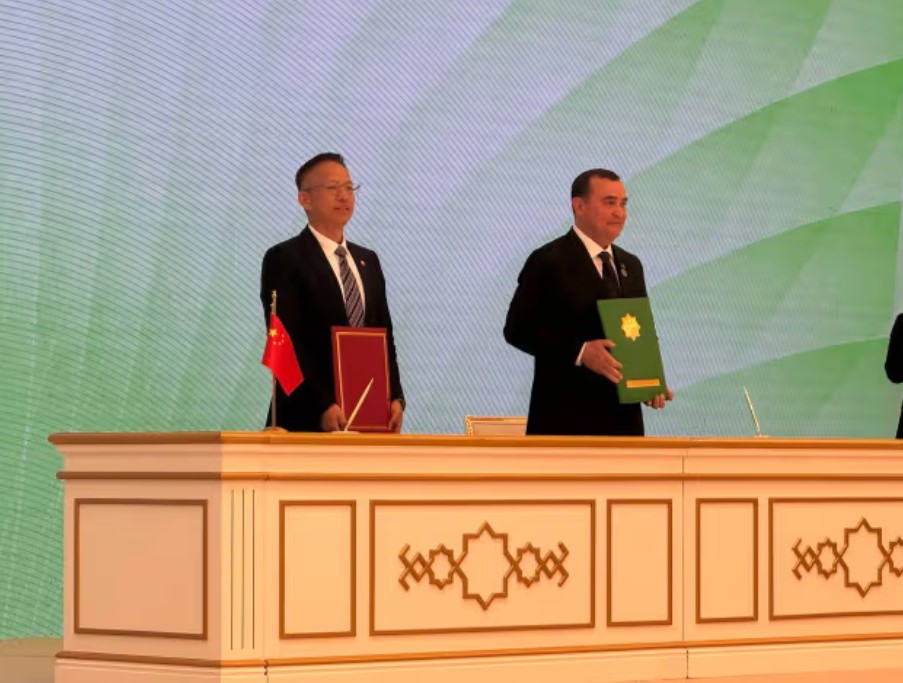 “Turkmengas” and “CNPC” Sign a New Contract...